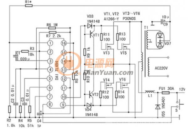 詳解一種功率穩壓逆變電源電路設計